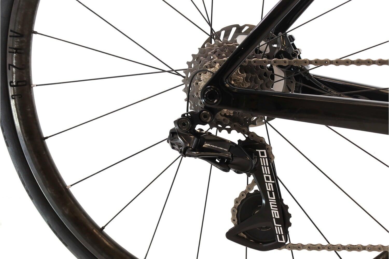 Vélo de route reconditionné · Ridley Falcn RS Di2 12V · Très bon état 3/8