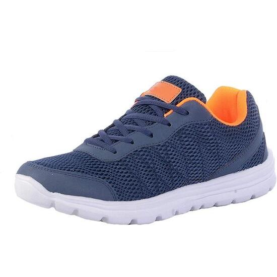 Baskets HYDE PARK Adulte (Bleu Marine / Orange)