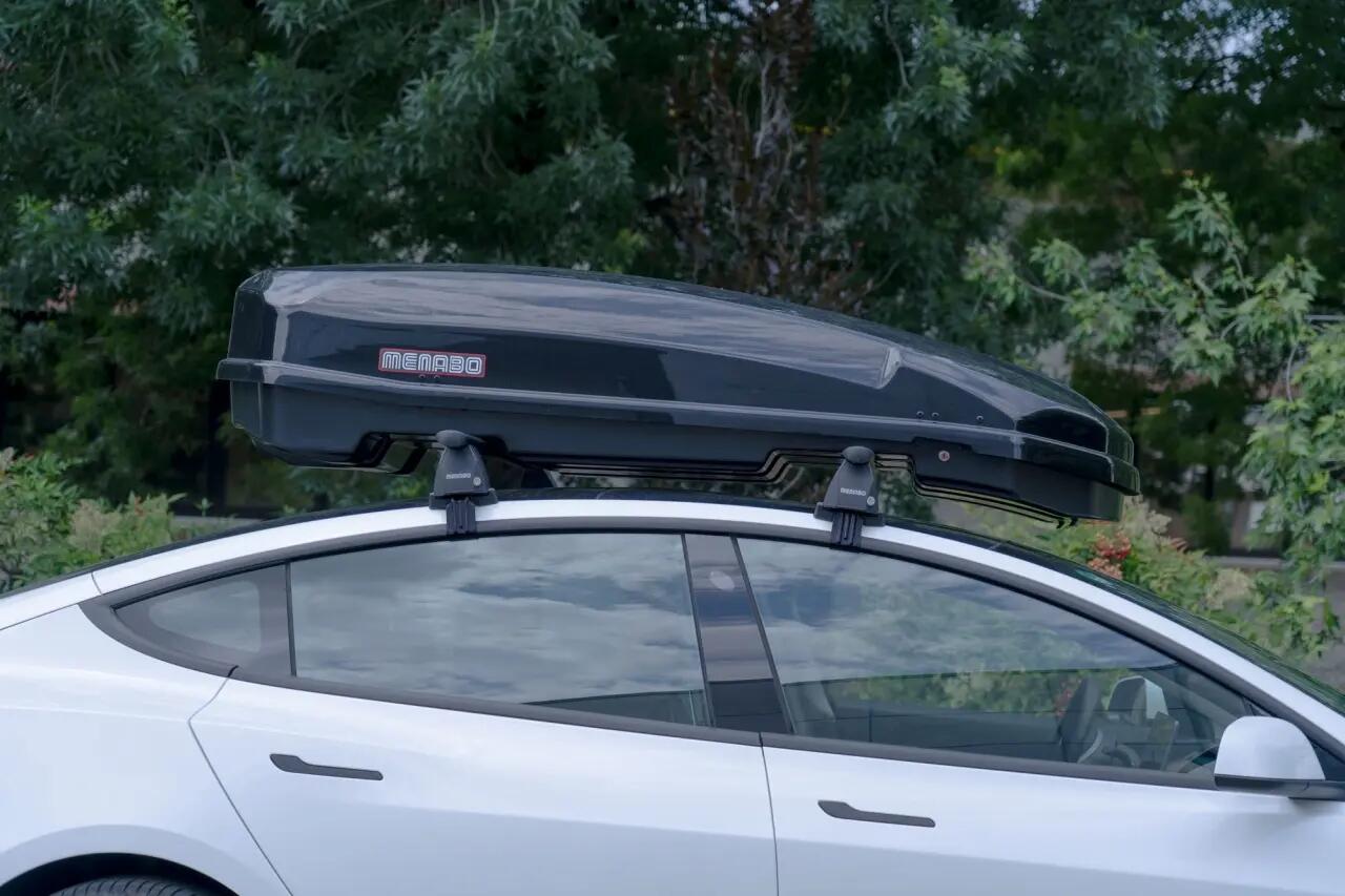 MENABO Bare transversale aluminiu dedicate pentru Tesla Model Y 6/7