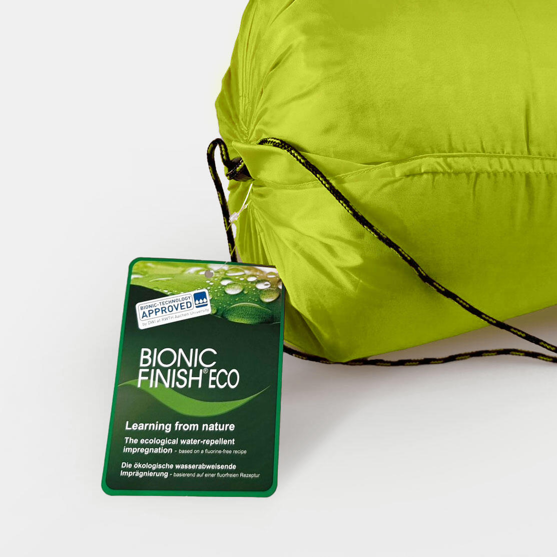 Kinderschlafsack Dream Express Grün - Mitwachsender Jugendschlafsack 3/7