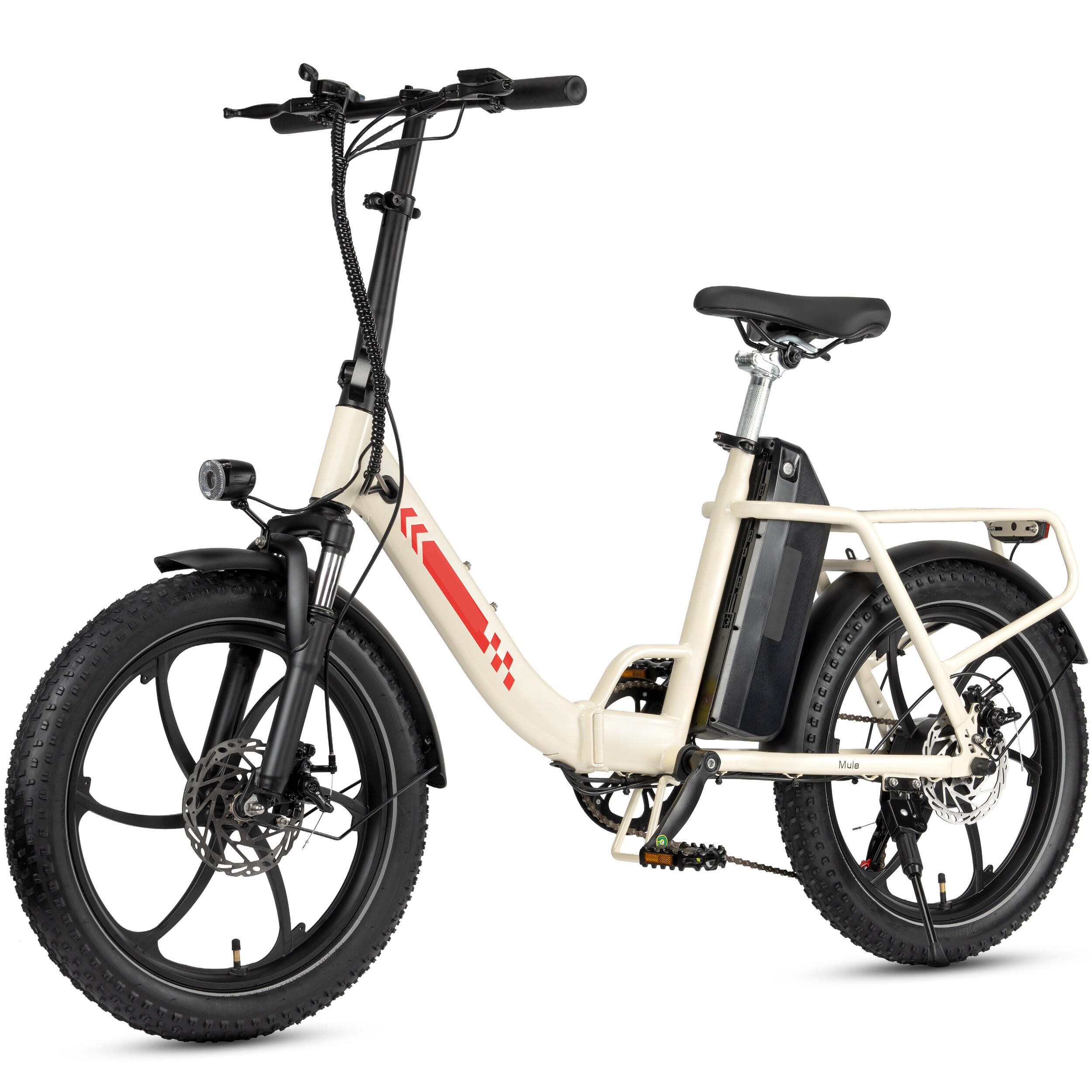 MULE 250W Faltbares E-Bike 48V20Ah 20*3.0 Fat Tire 70KM Elektrofahrrad 2/4