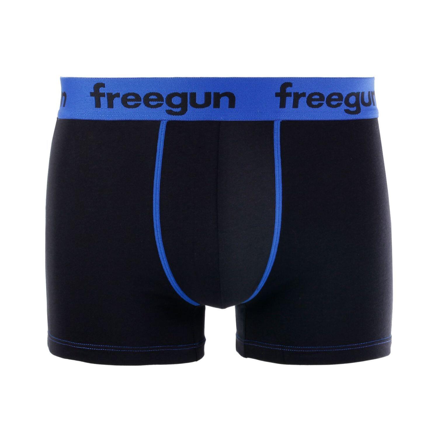 Lot de 4 Boxers garçon coton Bleu 3/5