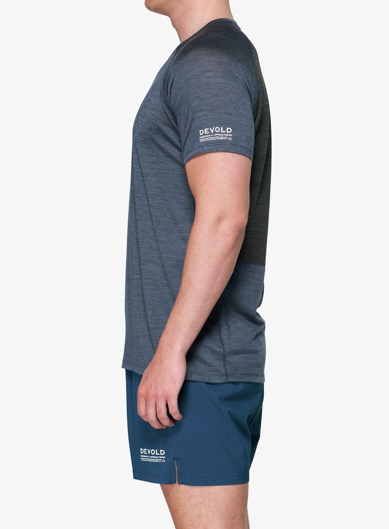 Kurzarm-Shirt Endurance Merino 130 T-Shirt Man night 3/3