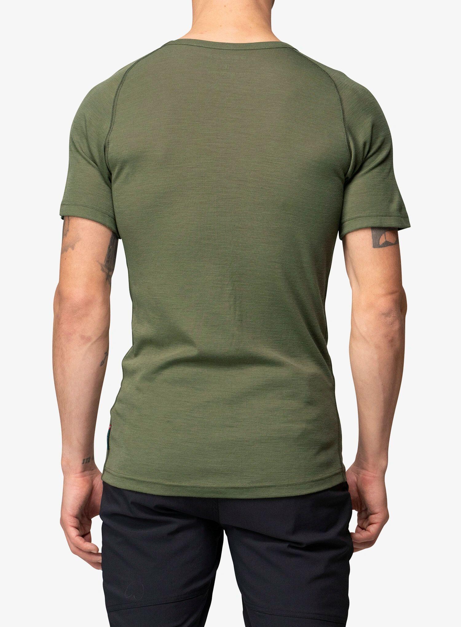 Funktionsshirt Lauparen Merino 190 Base Tee Man lichen 2/3