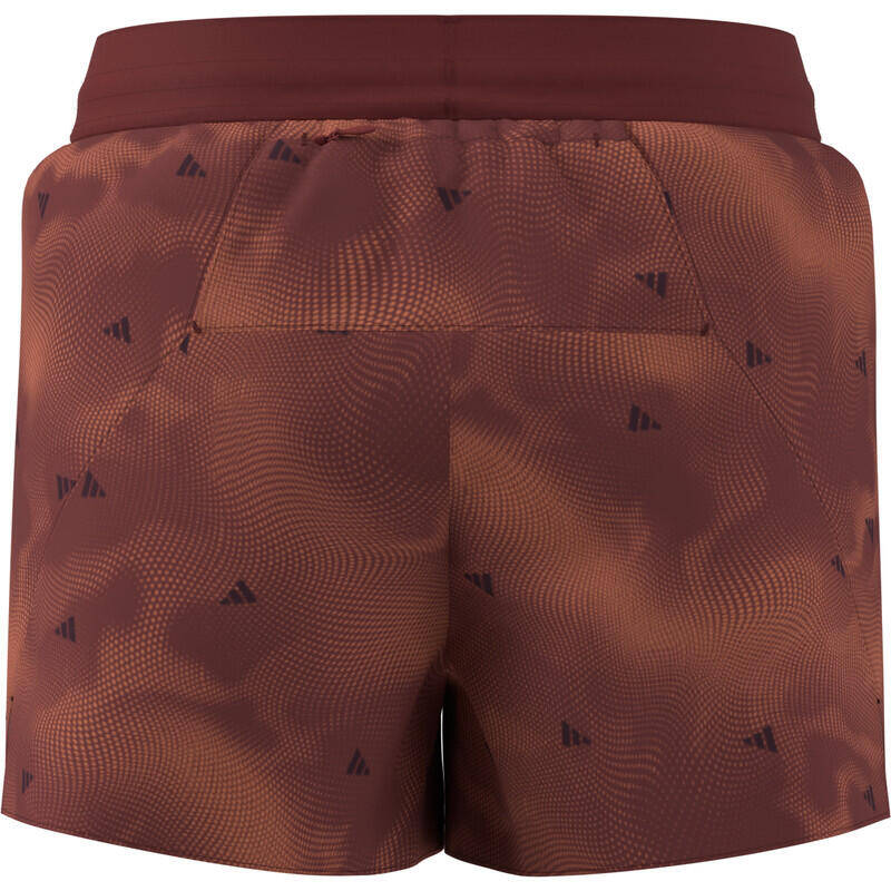 Adidas Run Ess BL SW Women Running Shorts Orange -  3