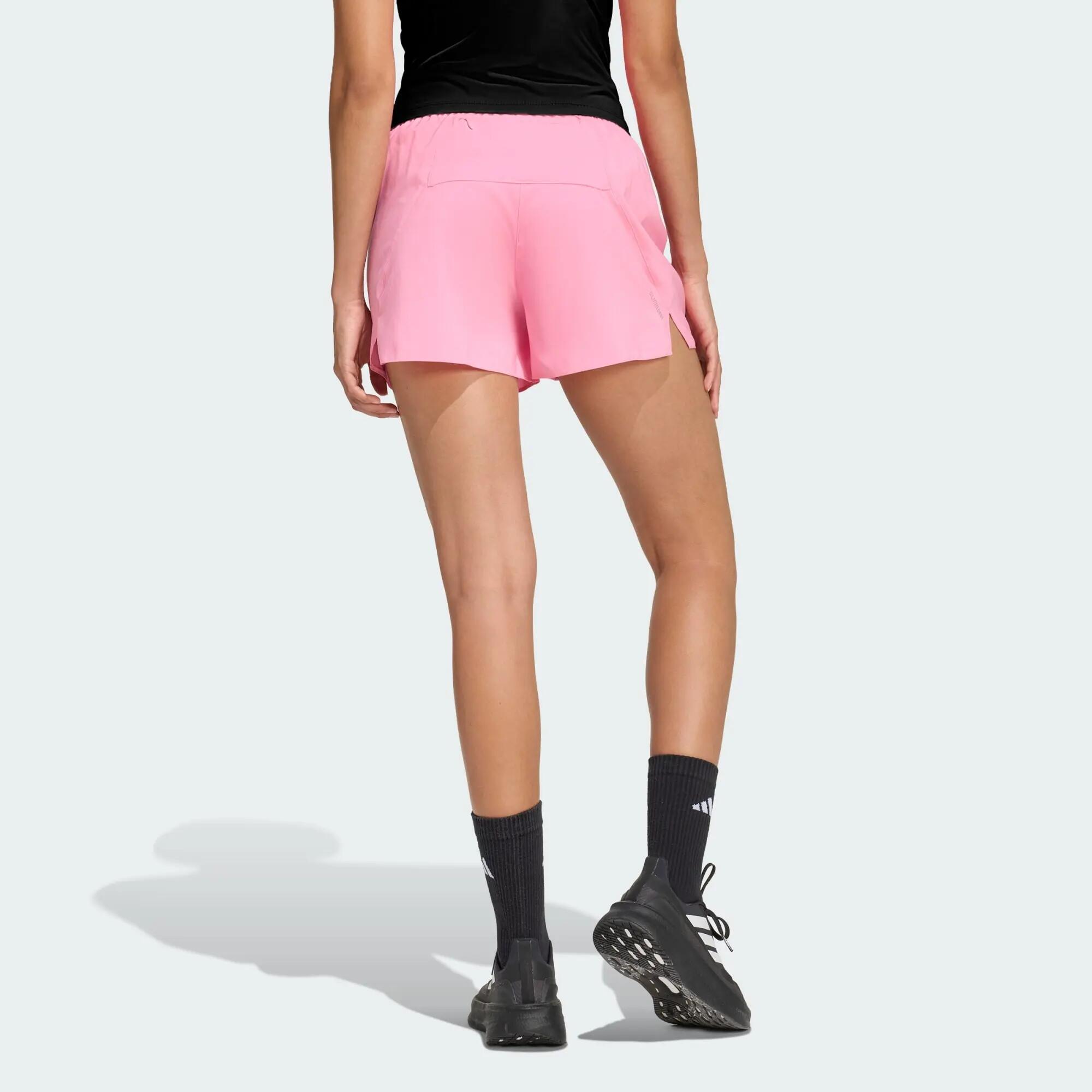 Adidas Run Ess Shor W Women Running Shorts Pink -  3