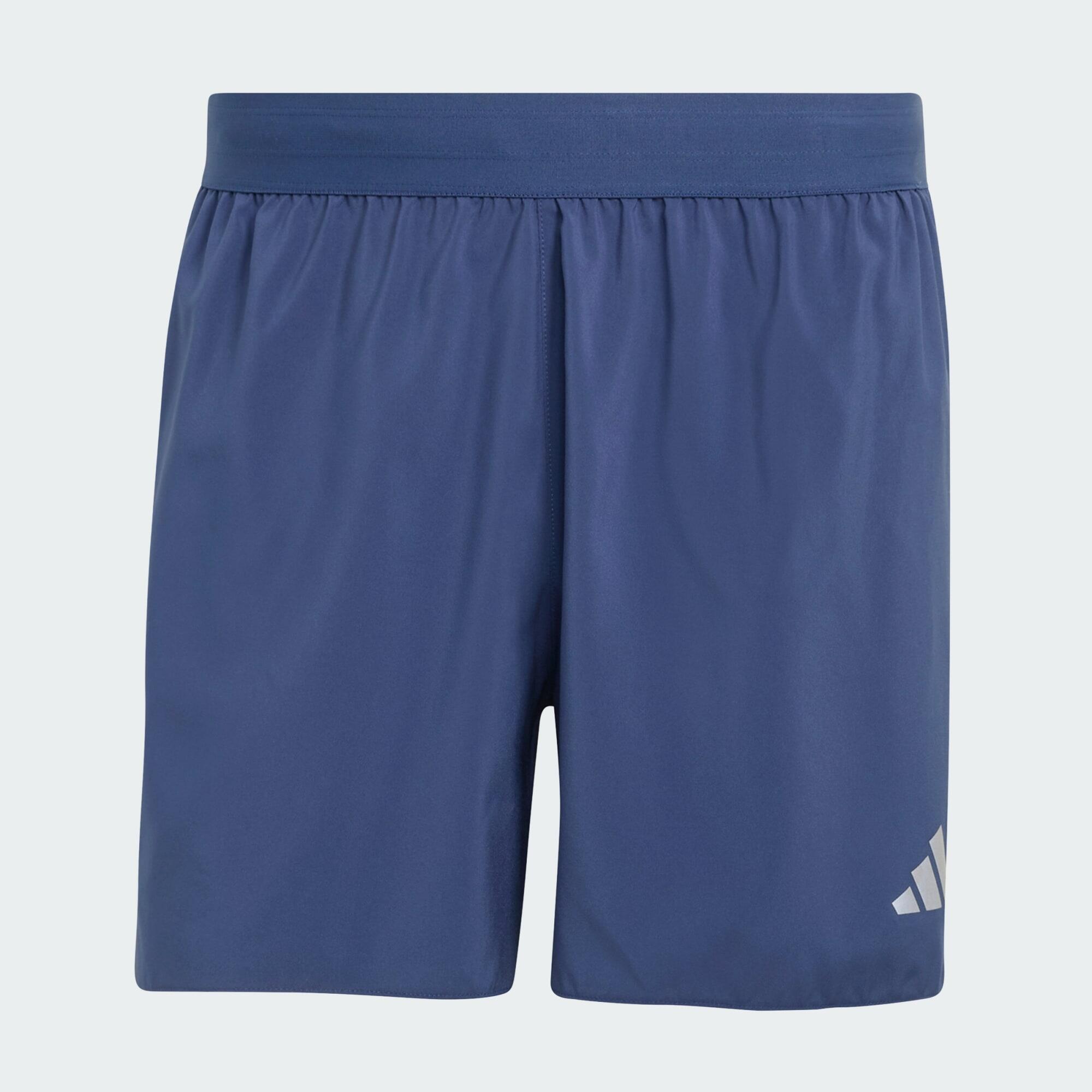 Adidas Run Ess Shor M Men Running Shorts Blue-picture-19