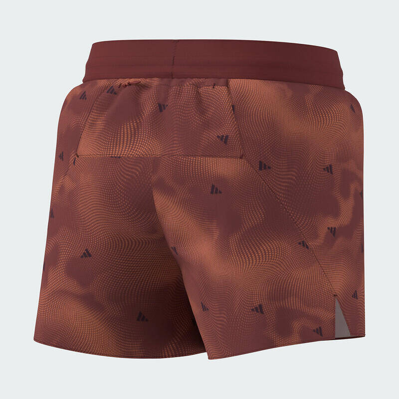 Adidas Run Ess BL SW Women Running Shorts Orange -  2