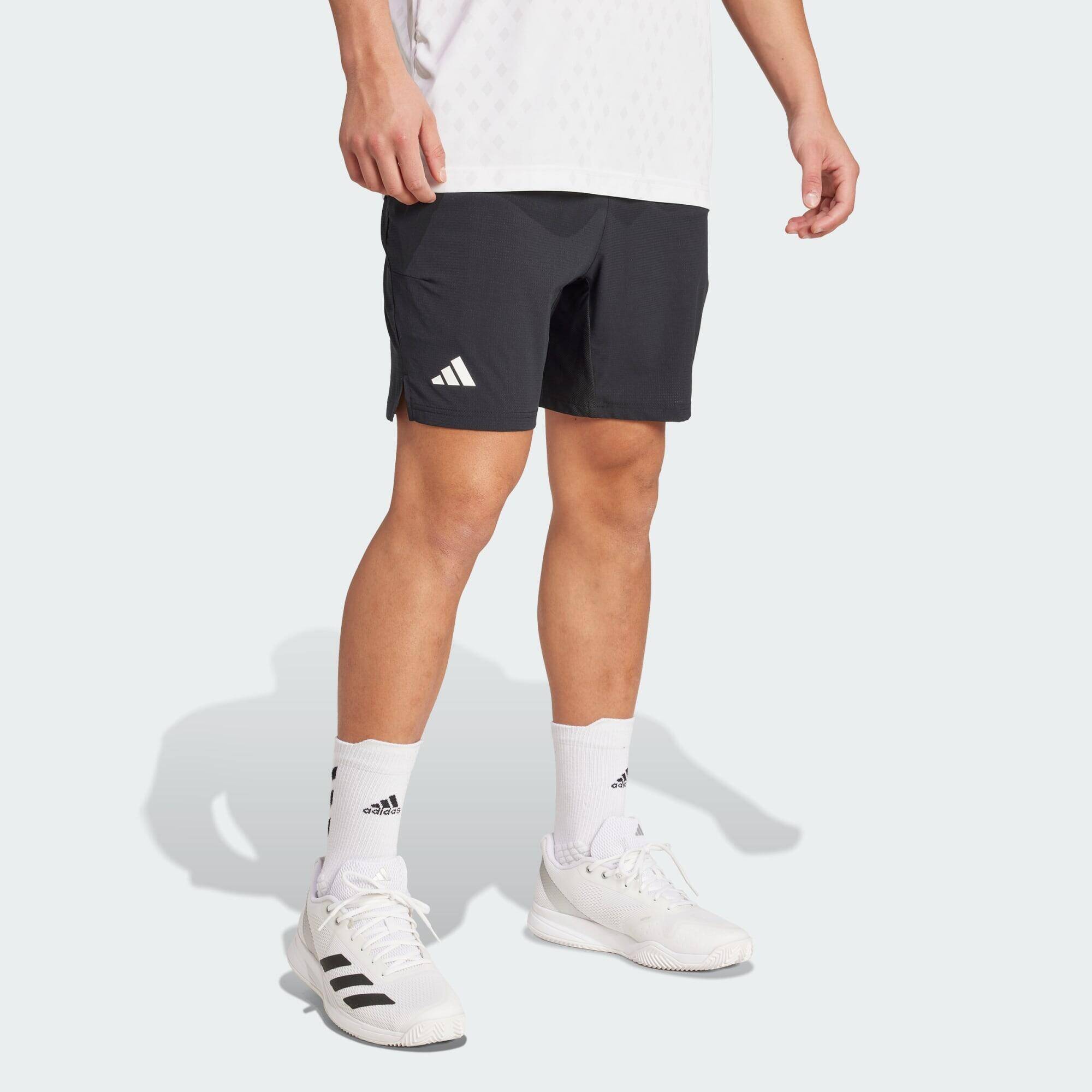 Adidas ERGO SHORTS Men Tennis Shorts Black -  4