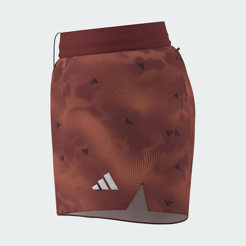 Adidas Run Ess BL SW Women Running Shorts Orange -  4