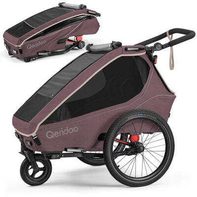 Fietskar kidgoo 2 wildberry violet