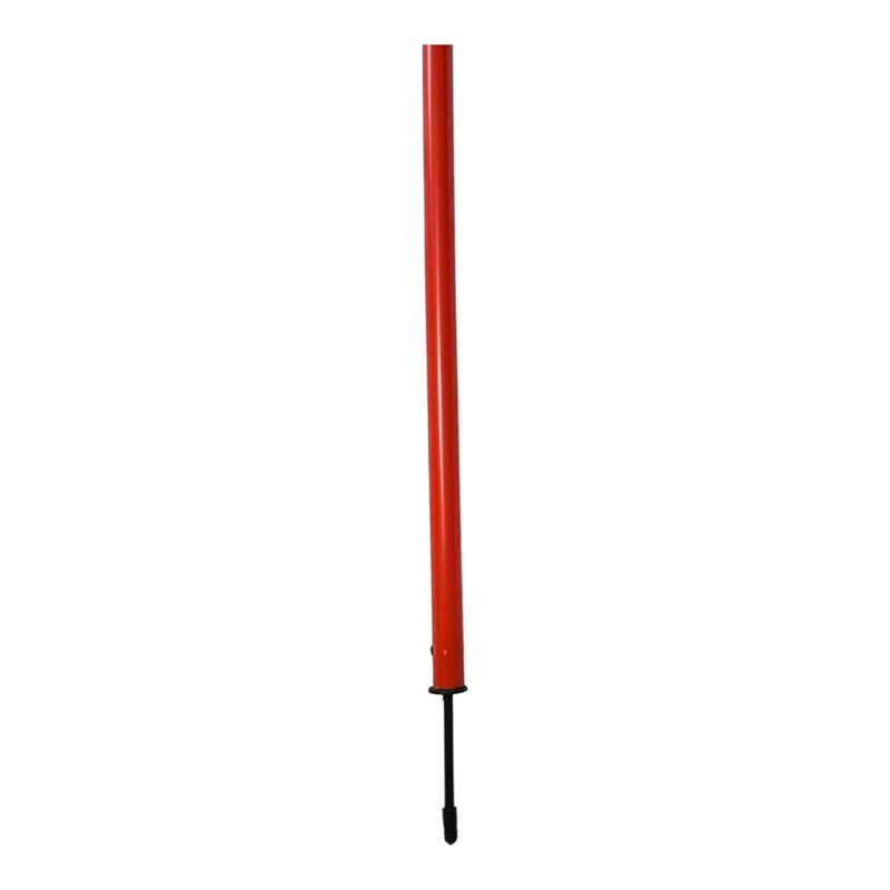 Baston Jalon Slalom Antrenament cu Varf Metalic, 170 cm, Galben