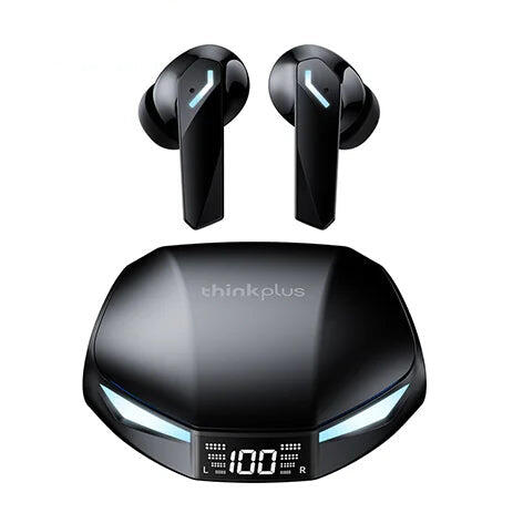 Wireless Gaming Earbuds with LED Battery Display