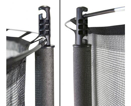 Lot de 2 capuchons de maintien universels pour filet de trampoline Ø25 mm 4/4