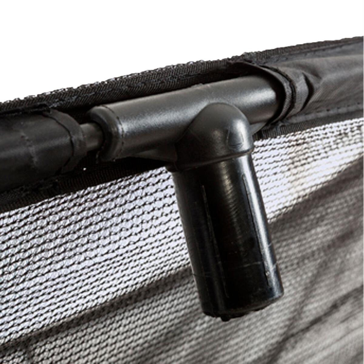Lot de 2 capuchons T-section pour arceau de filet de trampoline 4/4