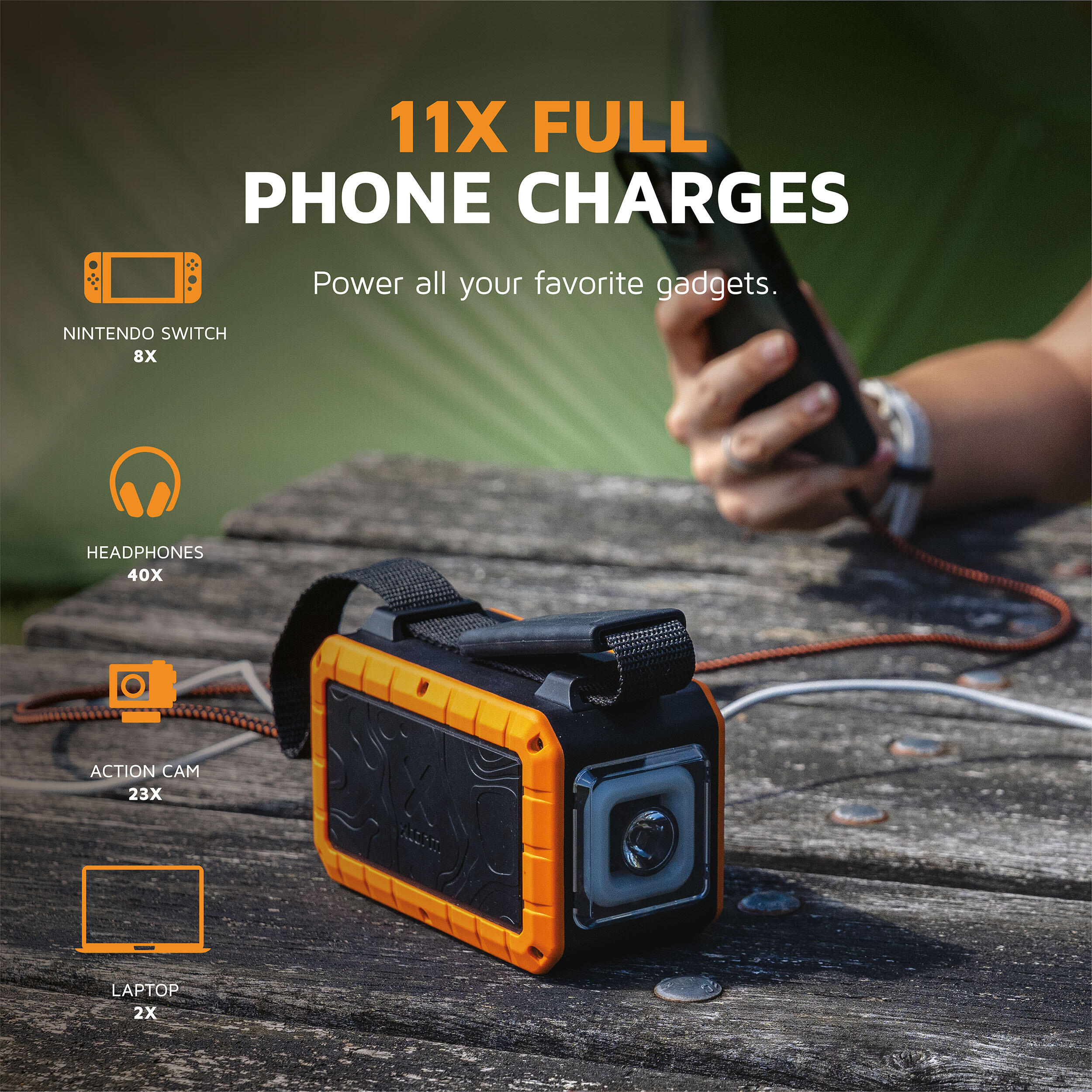 Powerbank XTORM  Rugged 40000 mAh 100W z latarką 7/7