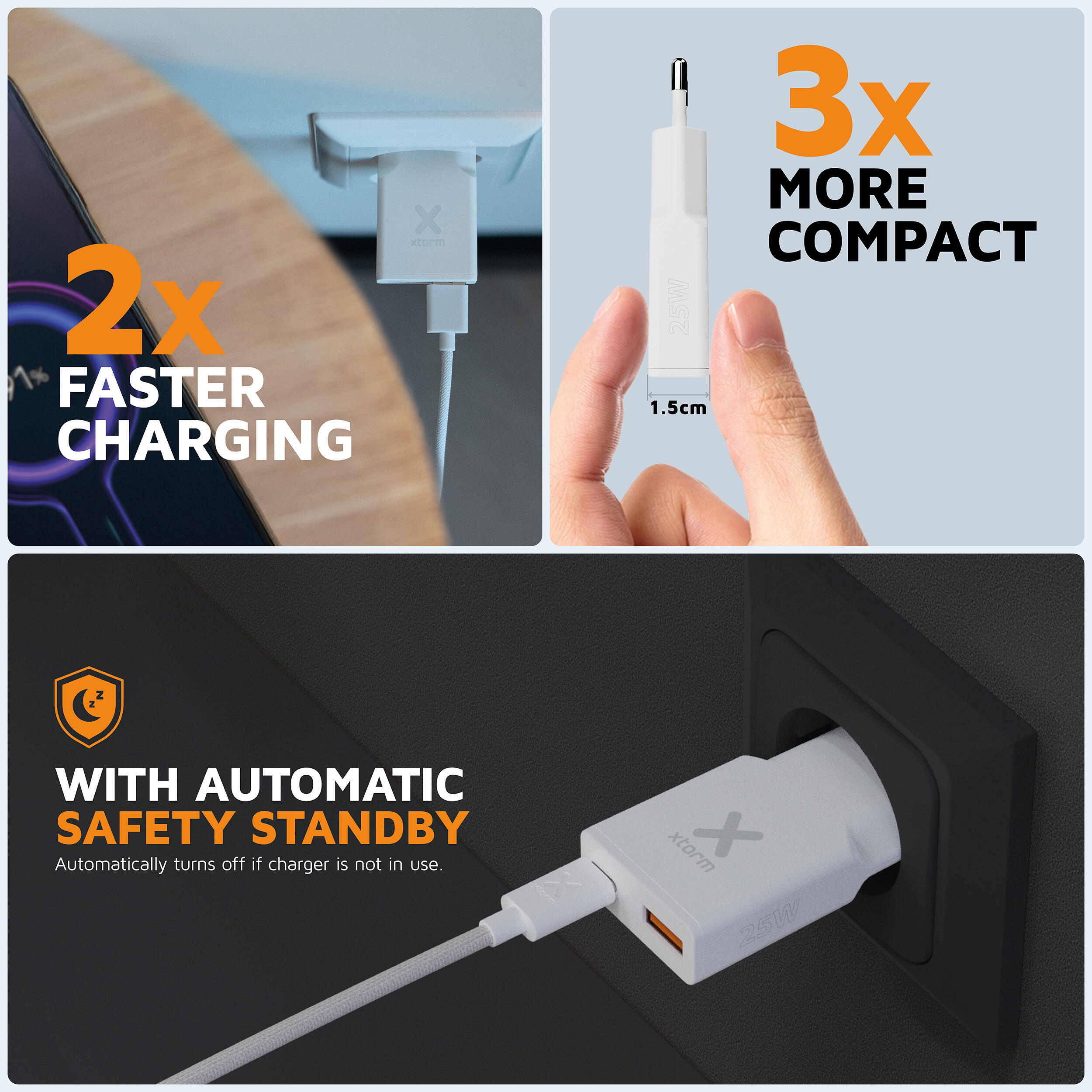 Batería externa USB-C PD de 20.000 mAh + Panel solar Xtorm de 21 W 7/7
