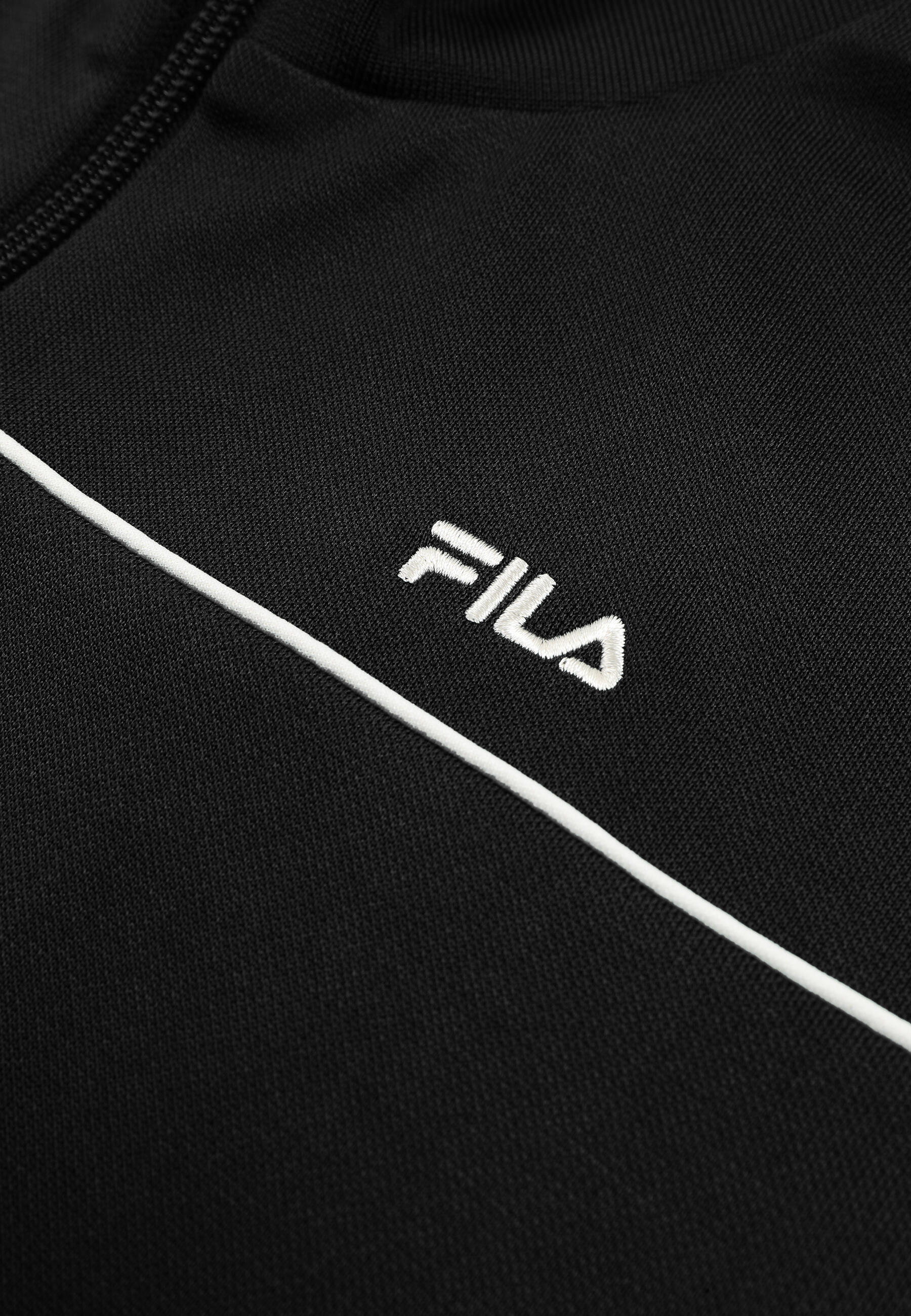 FILA Apparel MICHI reguläre, verkürzte Trainingsjacke mit Band 3/3