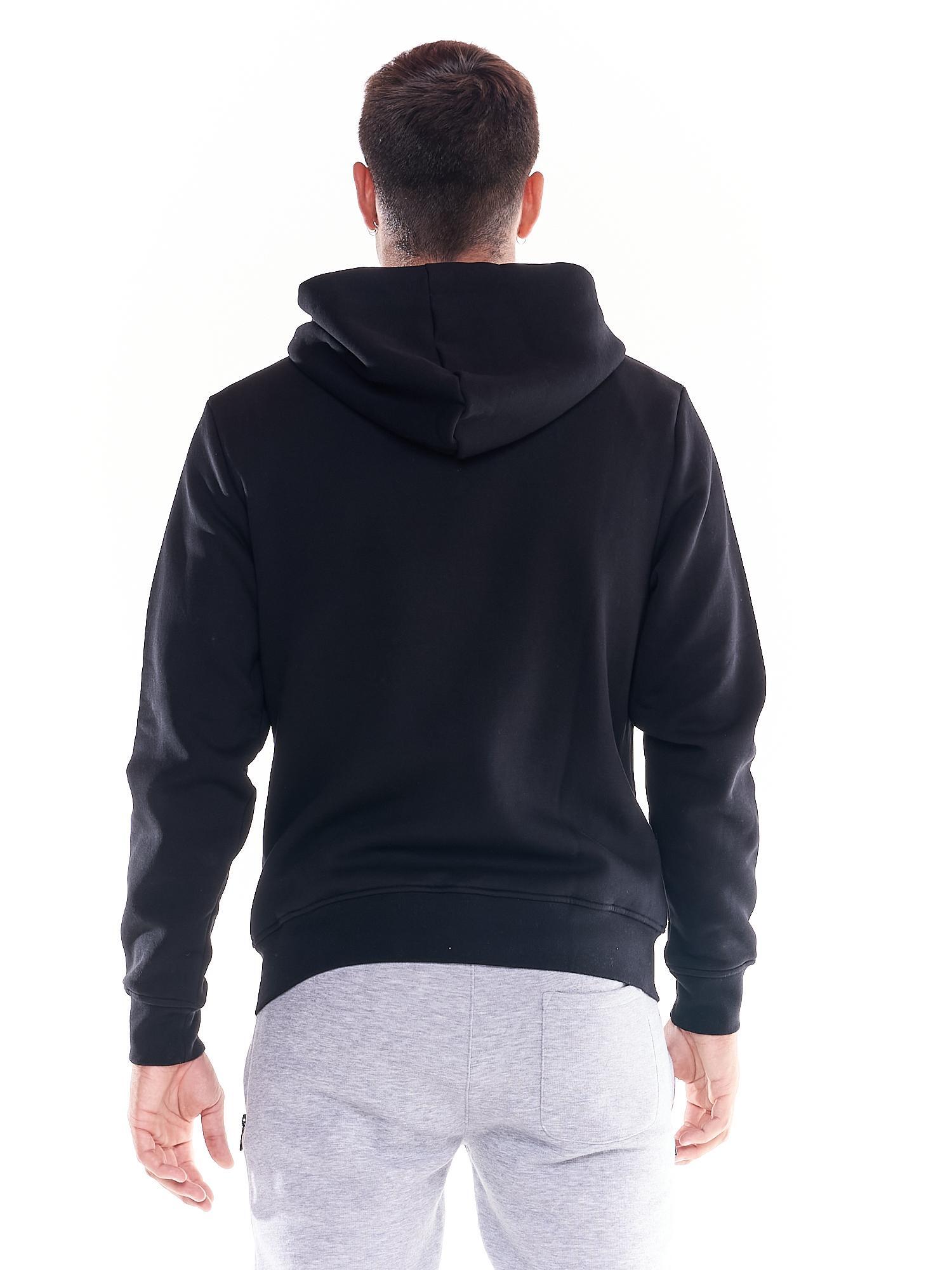 Sudadera con capucha y bolsillo grande con icono de león Soft Basic 4/6