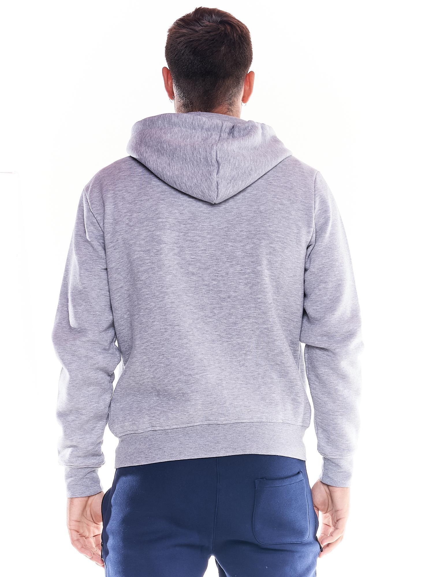 Sudadera con capucha y bolsillo grande con icono de león Soft Basic 4/6