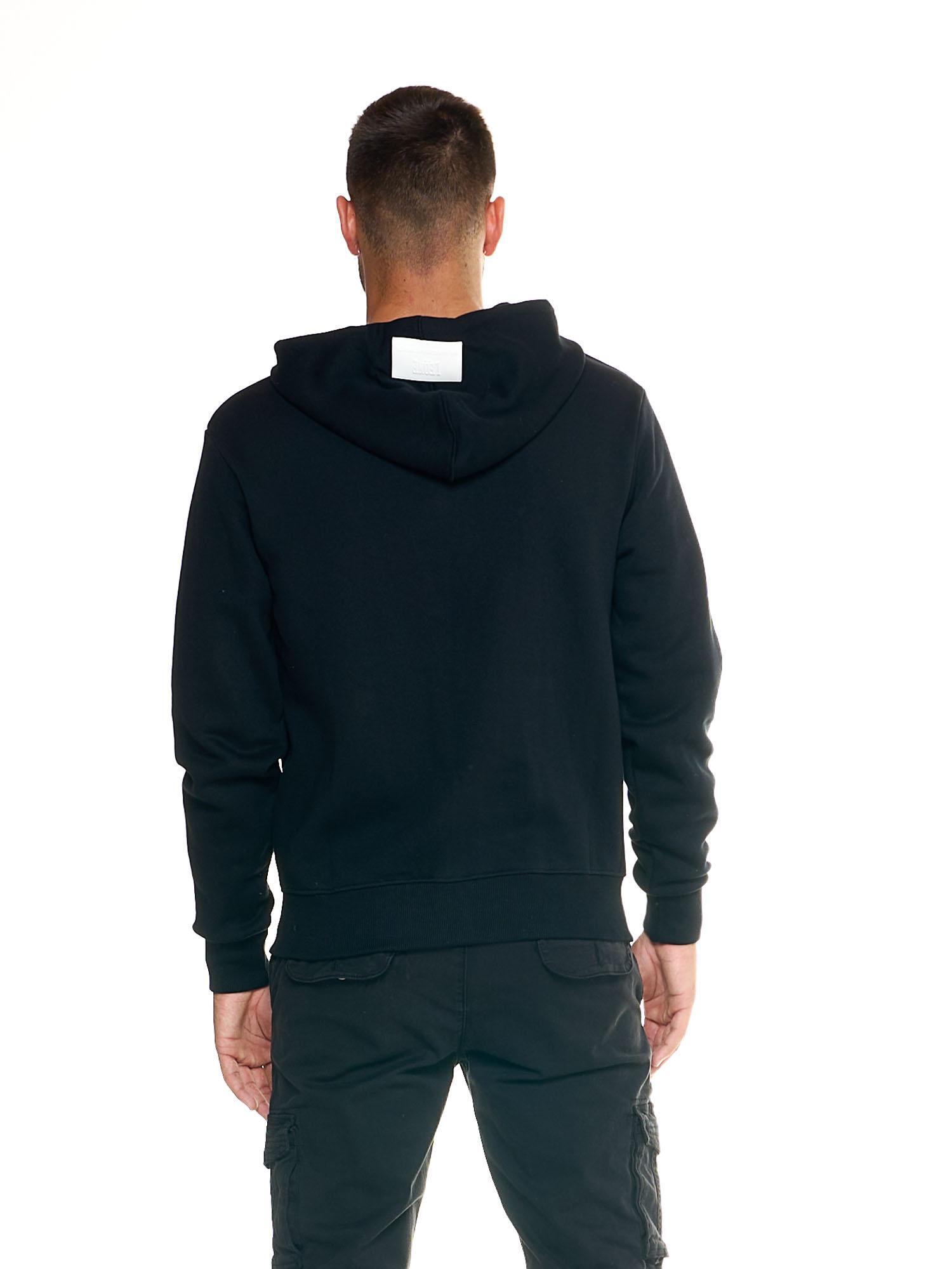 Sudadera con capucha Leone para hombre con cremallera completa estilo urbano 4/6