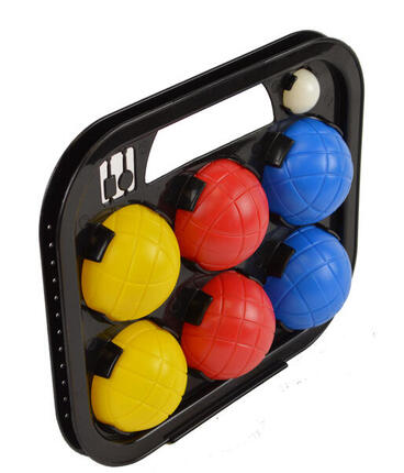 Set van 6 PVC petanqueballen Sporti