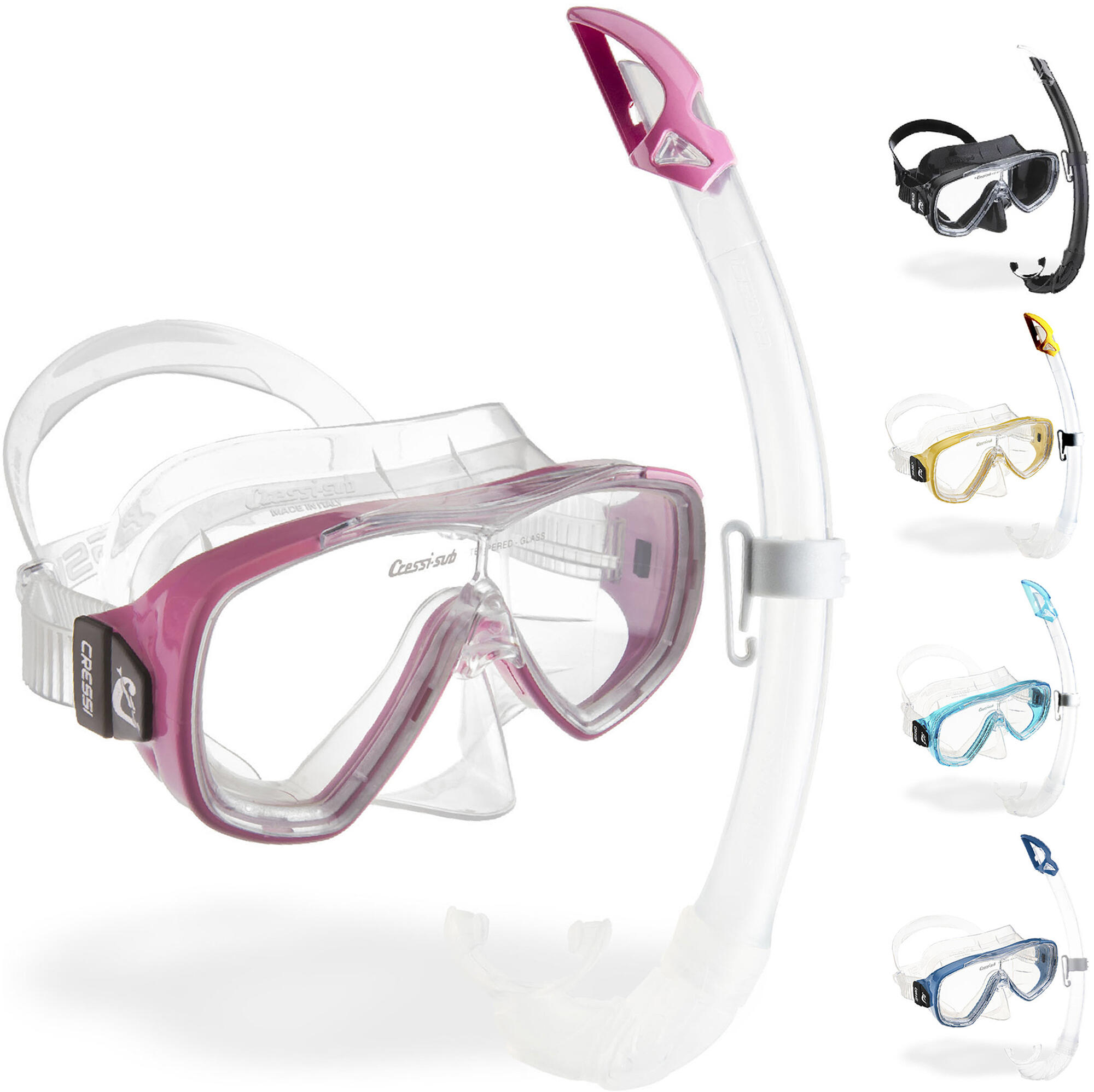 CRESSI Ensemble Tuba  -  Unisexe  -  Onda + Mexico Snorkeling Combo 5/5