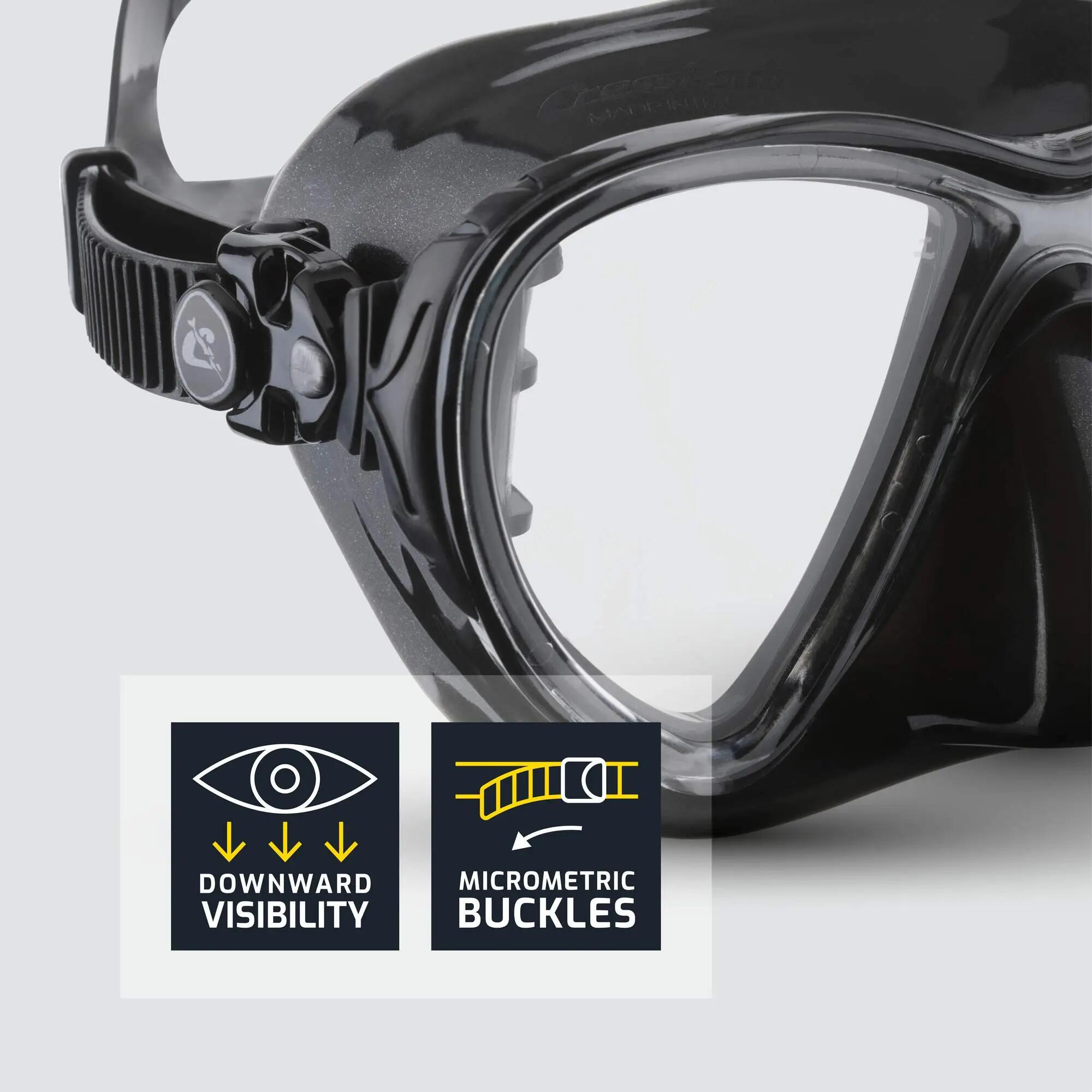 Zestaw do snorkelingu Cressi Big Eyes Evolution + Alpha Ultra Dry Set 3/5