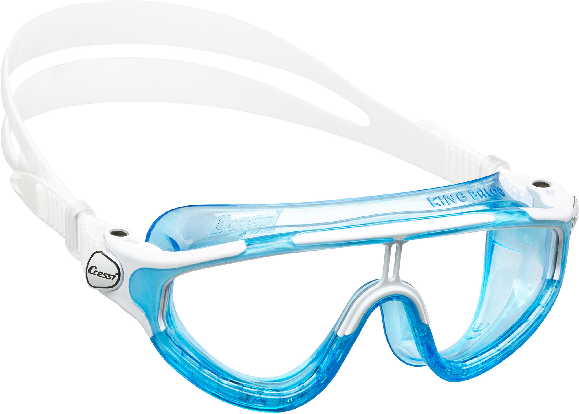 Kinder-Schwimmbrille BALOO KING mit klaren Gläsern 2/5