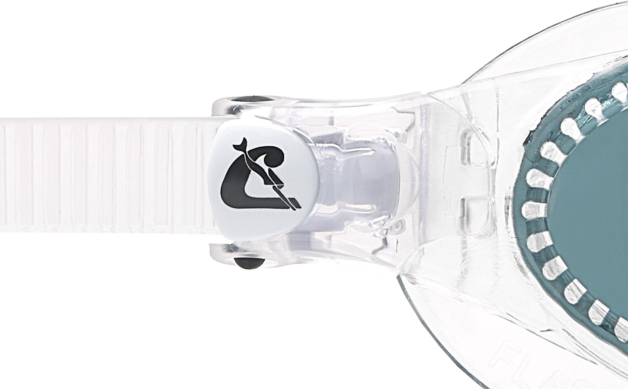 Schwimmbrille getönt, anti-fog, UV-Schutz, Unisex - Flash 4/5