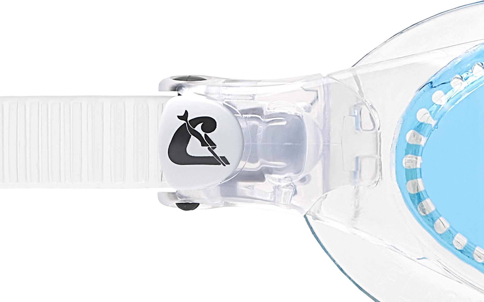 Schwimmbrille getönt, anti-fog, UV-Schutz, Unisex - Flash 4/5