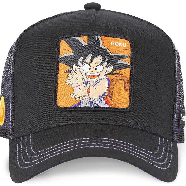 Casquette trucker fermeture snapback Dragon ball Goku Capslab 7/7