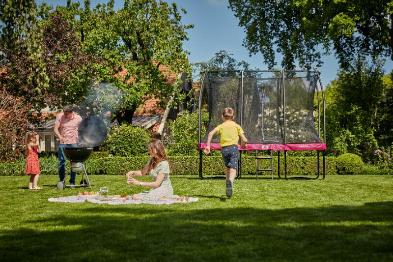 Comfort Edition - ø396cm - Trampoline - Rond - Groen 8/11