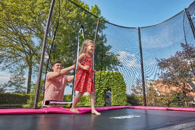 Comfort Edition - ø396cm - Trampoline - Rond - Groen 9/11