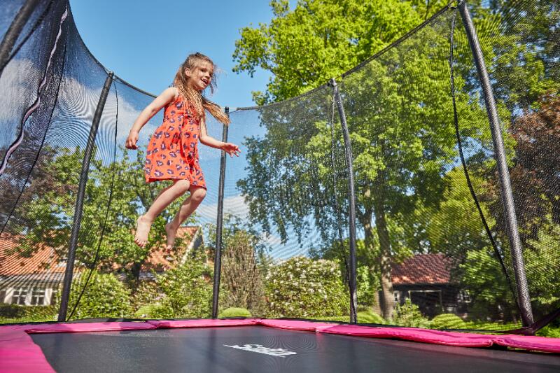 Comfort Edition - ø396cm - Trampoline - Rond - Groen 10/11