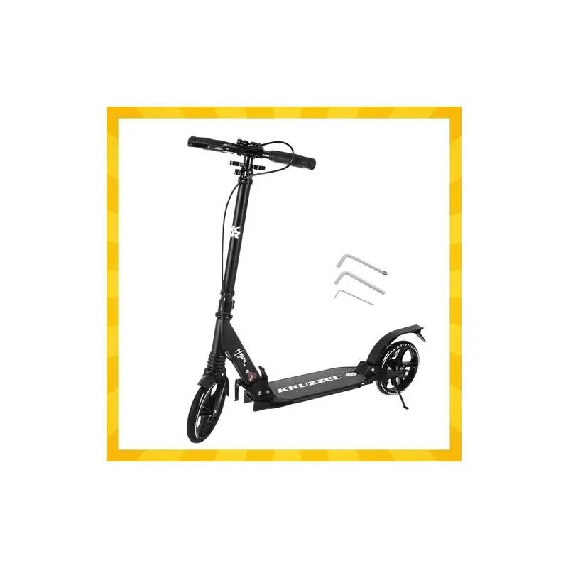 Trotinetă KRUZZEL Hyperion B 26142, pliabilă, cu frână și suspensie 10/15