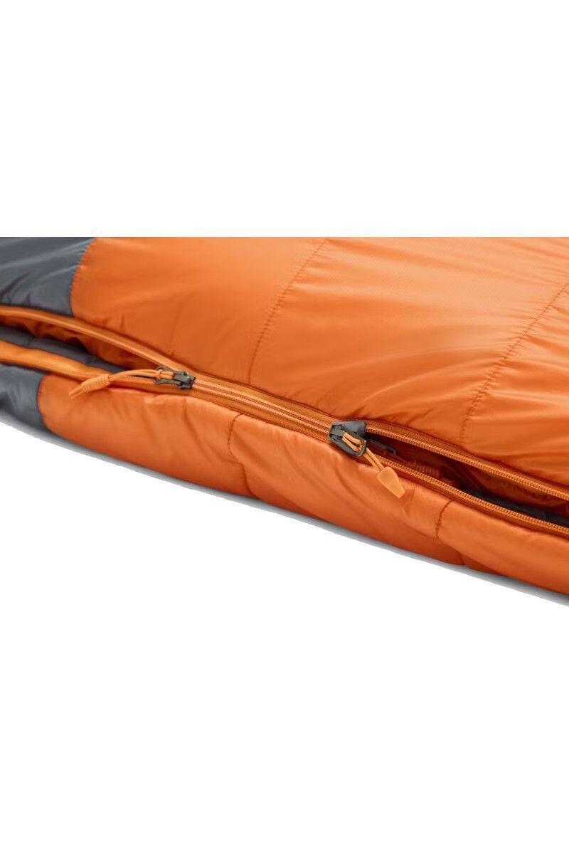 Kunstfaserschlafsack Trestles Elite 0 tangelo-steel onyx 3/7