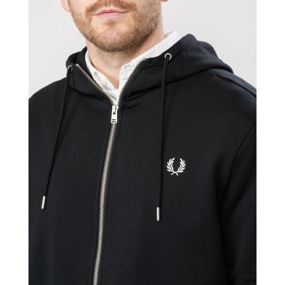 Sudaderas jerseys polares para Hombre Fred perry  Negro 3/7
