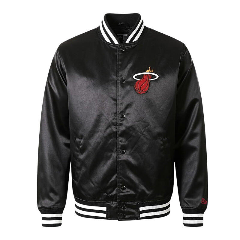 Blusão New Era BLOUSON HOMME TIP OFF SATEEN MIAMI HEAT NEW ERA 1/5