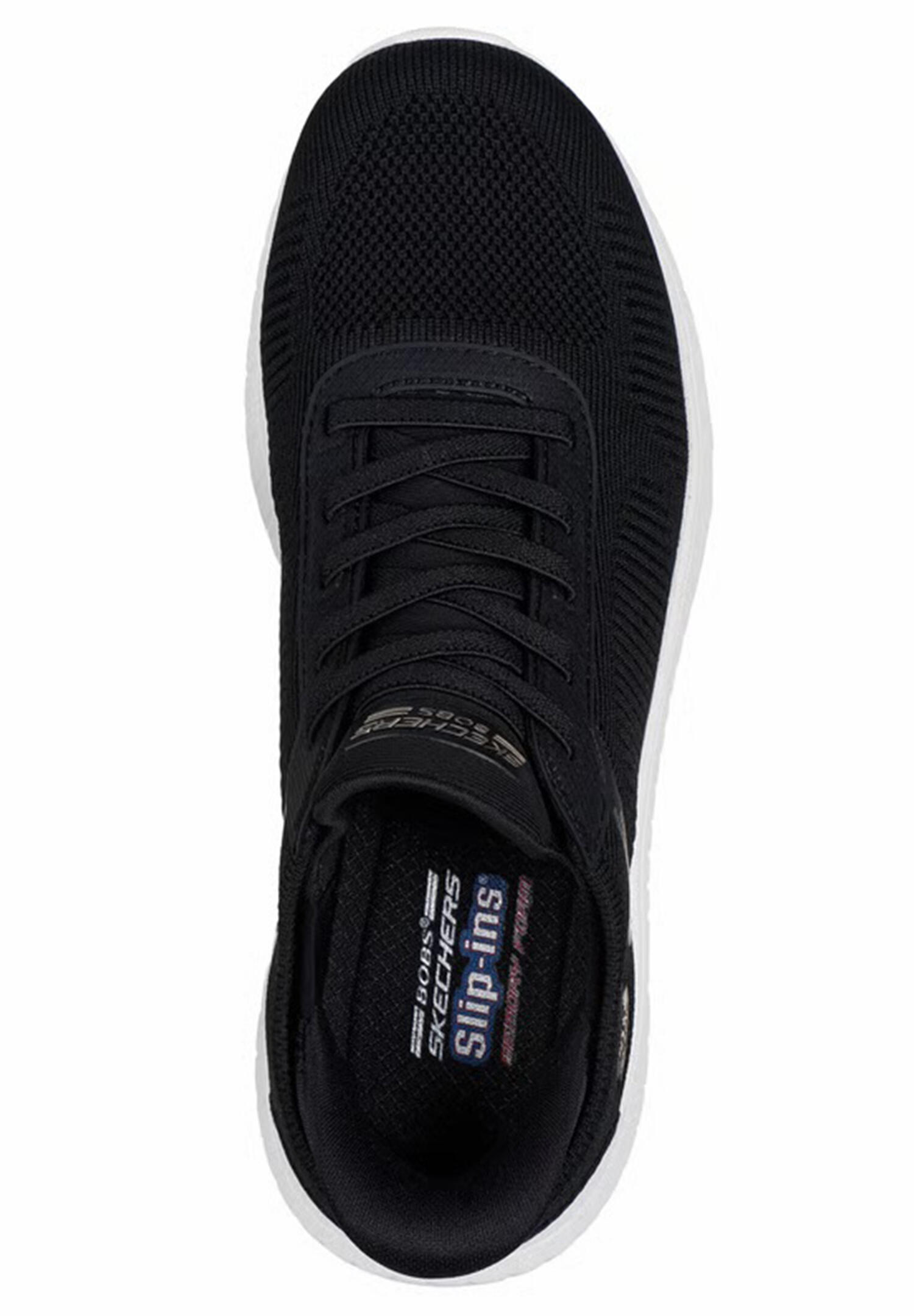 Women's BOBS SQUAD CHAOS CURRENT MUSE Slip-Ons Black 4/5