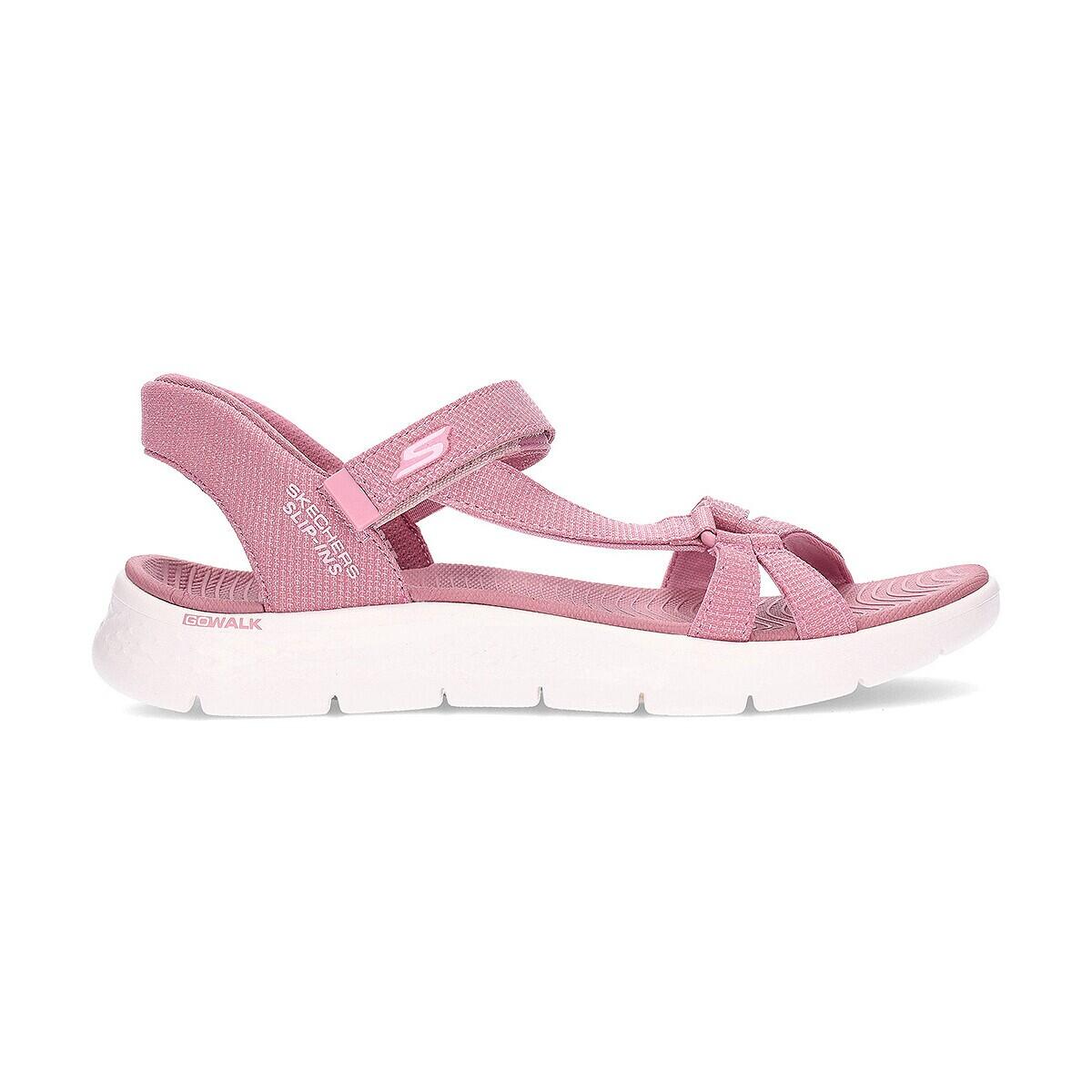 Skechers Slip-ins GO WALK Flex Illuminate Malva | Sandalia Mujer 6/6
