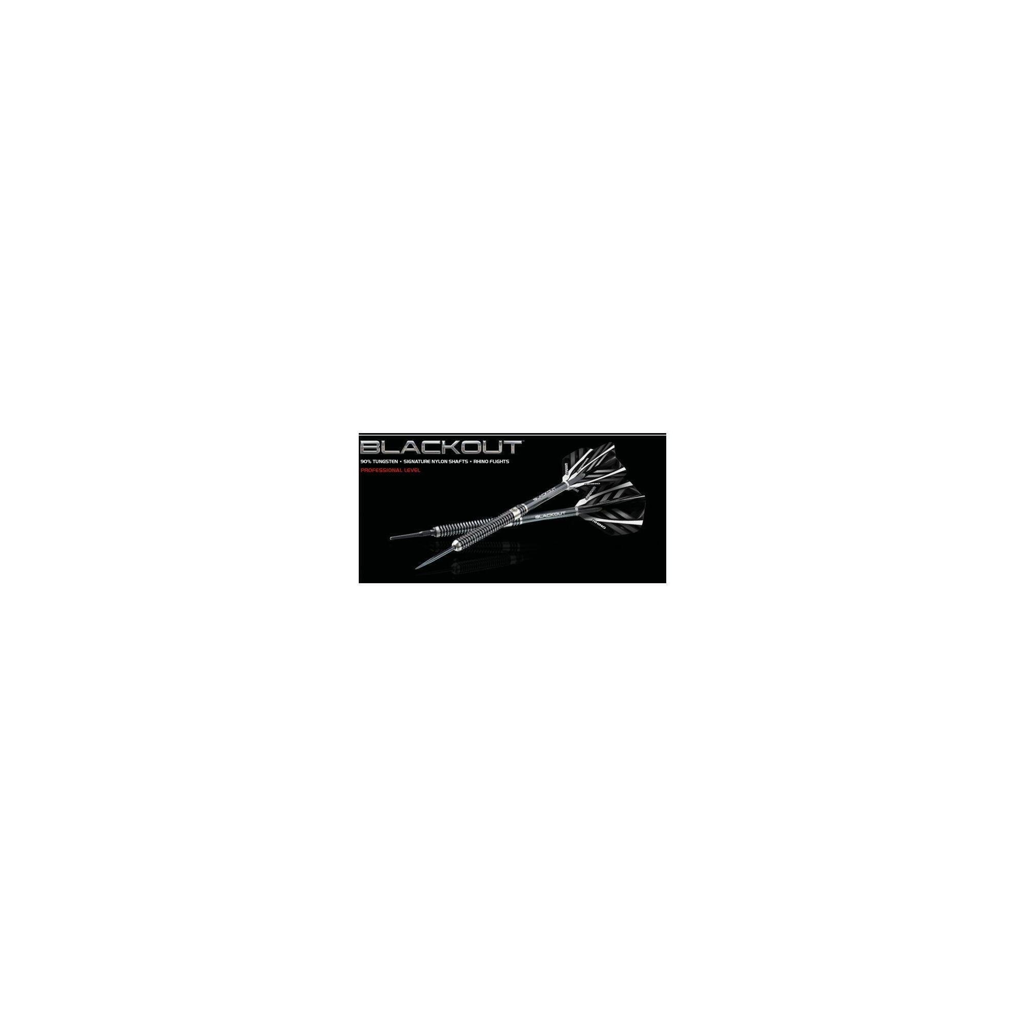 Set darts Winmau steel BLACK OUT 90% wolfram