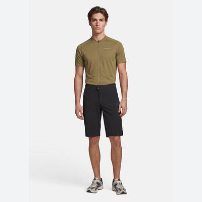 Pantaloncini da MTB Endura AllTrack Ride Over Nero da uomo