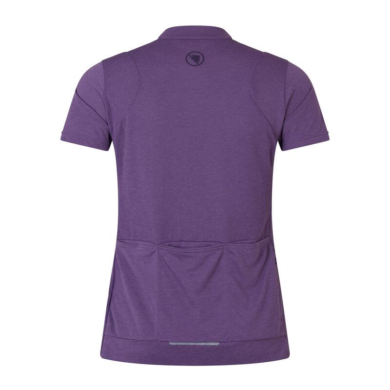 Tricou de ciclism pentru femei Endura Loop cu fermoar