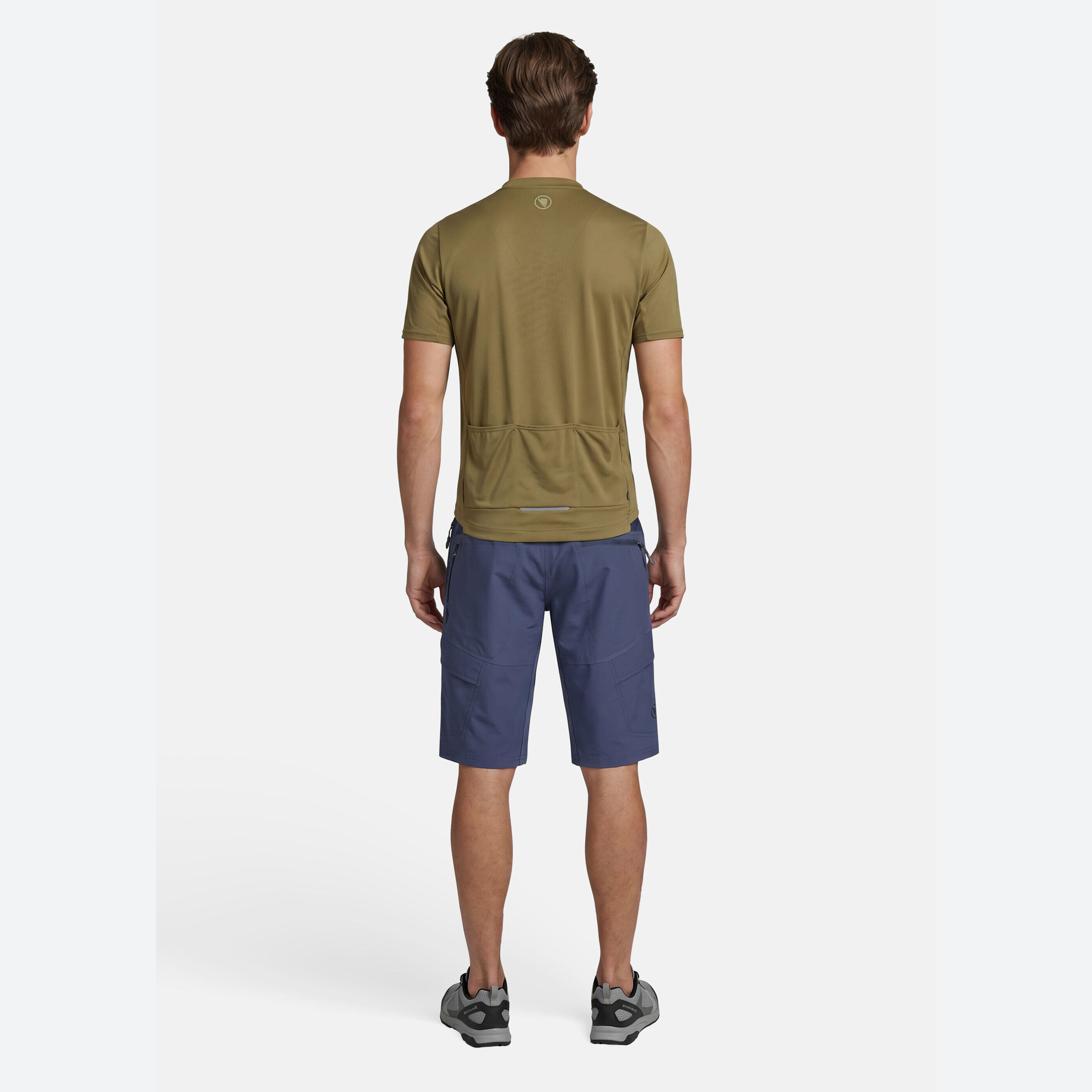 Pantalones cortos de ciclismo de montaña Endura Hummvee azul para hombre 3/5