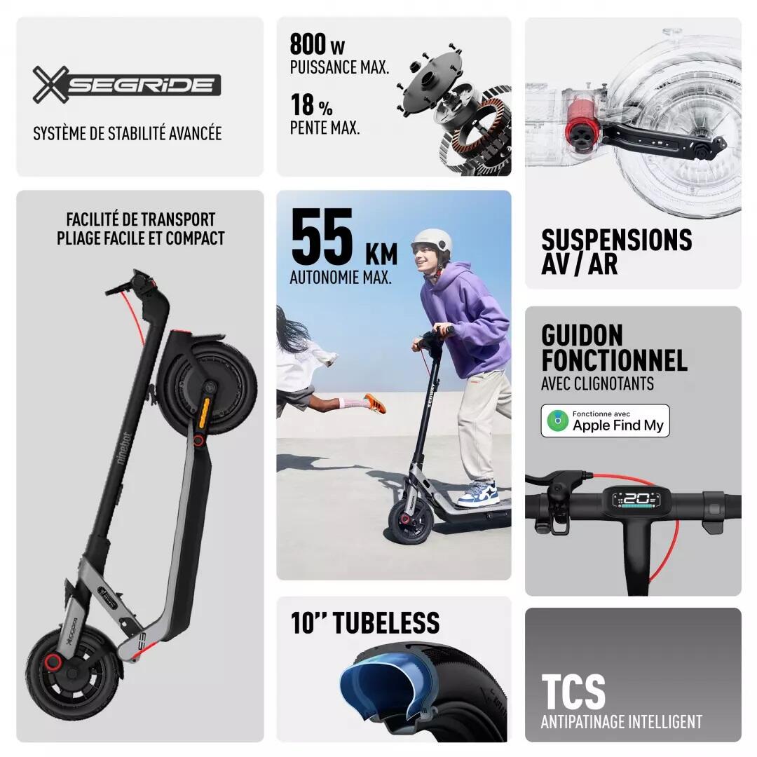 Segway-Ninebot E3 PRO E Elektrische step 3/7