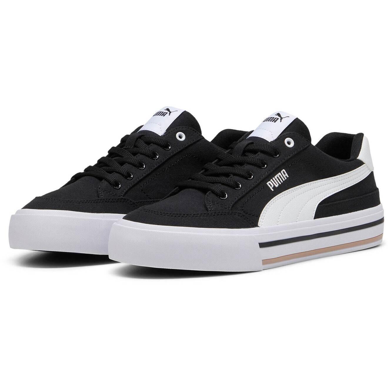 Turnschuhe Puma Court Classic Vulc Fs, Schwarz, Unisex 3/6