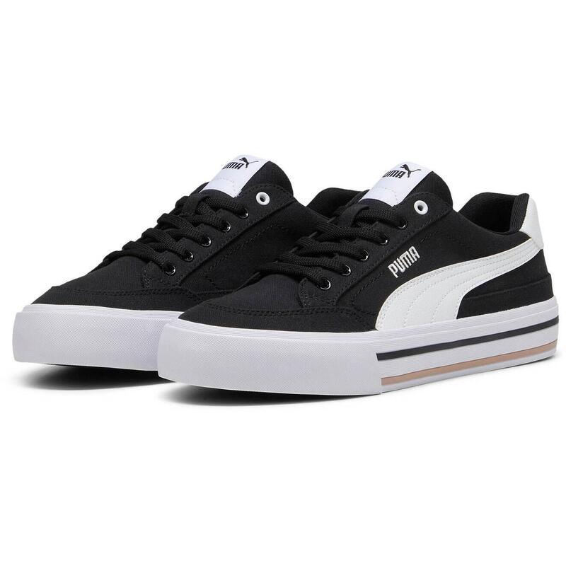 Pantofi sport unisex Puma Court Classic Vulc Fs, Negru