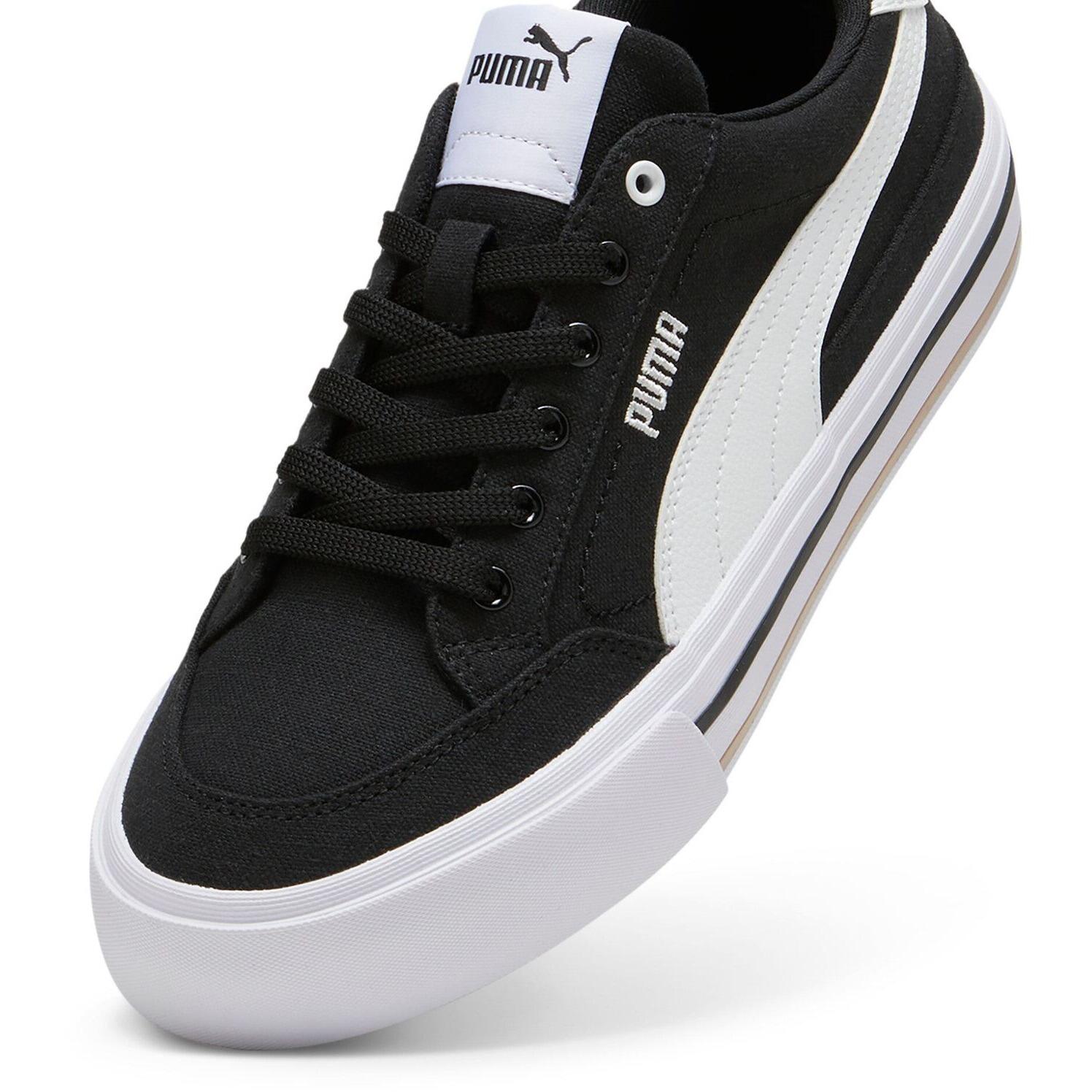 Turnschuhe Puma Court Classic Vulc Fs, Schwarz, Unisex 5/6