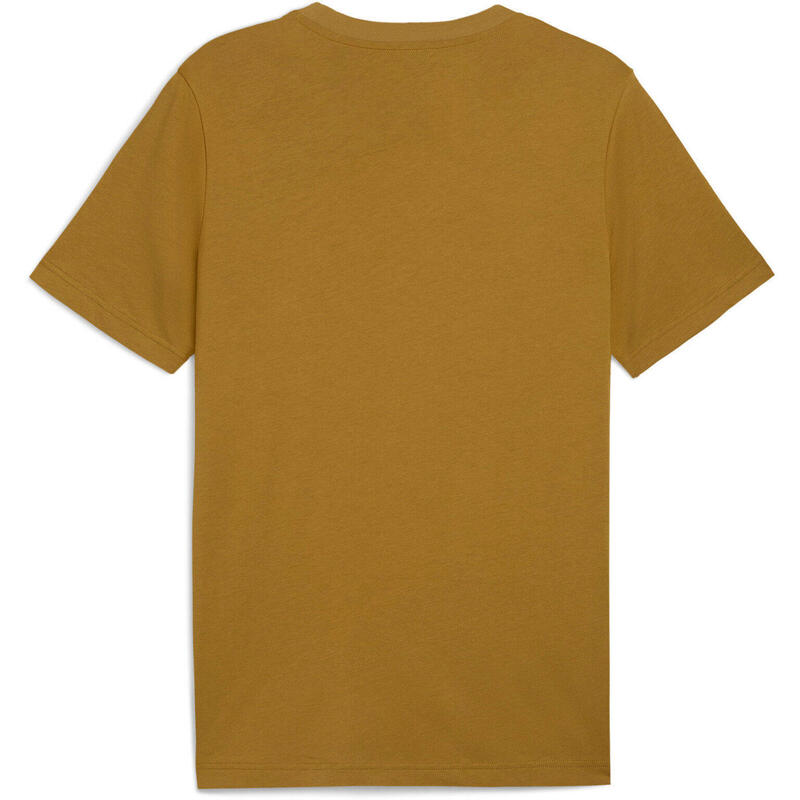Tricou barbati Puma Ess 2 Color Small No. 1 Logo Tee, Maro